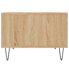 Tavolino Salotto Rovere Sonoma 60x50x36,5 cm Legno Multistrato